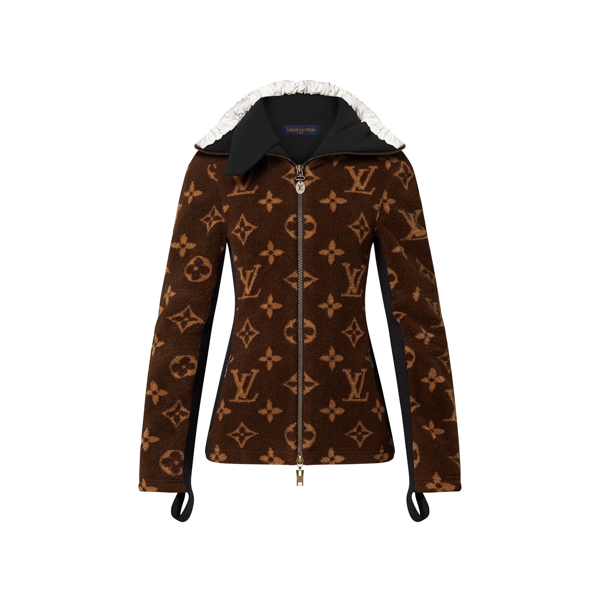 Louis vuitton sale fleece jacket